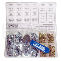 Self-Ejecting Quarter-Turn Fastener Assortments