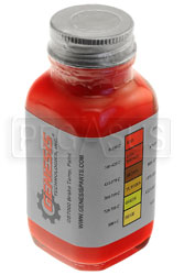 Temperature Indicating Brake Paint, 1 ounce Brush-in-Cap Jar