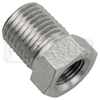 Steel 1/4 NPT Male to 1/8 NPT Female Adapter