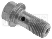 Banjo Bolt, 10mm x 1.00 Single, Short (20mm Shank)