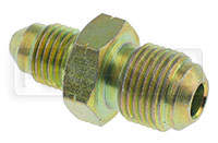 Male 12 x 1.0mm Metric Convex Seat to 3AN Male, Steel