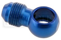 8AN Male to 16mm Single Banjo Adapter, Aluminum