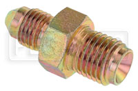 3AN/30 degree Inverted Flare 7/16-20 Brake Adapter-Short