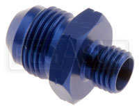 Male 12 x 1.5mm Metric (no seat) to 8AN Male, Aluminum