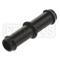 3/8 to 5/16 Straight Hose Joiner Reducer, Black Aluminum