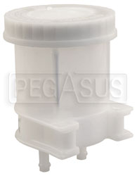 Large Brake Fluid Reservoir, Dual 5/16 Push-On