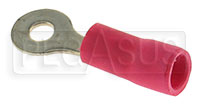 Terminal, 22-18 Gauge Red #4 Ring