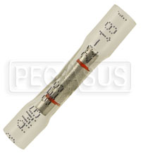 Clear-View Heat Shrink Butt Splice Terminal, 22-18 Gauge