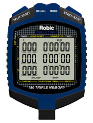 Robic SC-899 Triple Timer Speed and Countdown Stopwatch