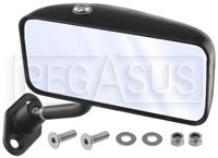 SPA F1 Flat Lens Mirror, Nylon, Right Side