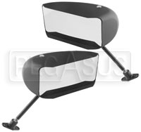 CIS GT Series Convex Mirrors, Vinyl, Pair