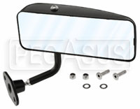SPA FIA GP3 Mirror, Black Nylon, Flat Lens - Right Hand