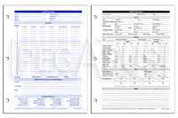 Racing Data Notebook Refill Sheets