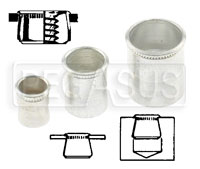 Threaded Insert Nut (Nutsert), Steel
