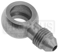 3AN Male to 3/8 (10mm) Banjo Brake Adapter, Stainless Steel