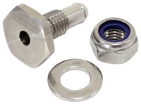 Aeroflow 1/4" Vacuum Port Adapter for Intake Hose