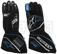 Alpinestars 2017 Tech 1-ZX Glove, SFI/FIA, size Small only