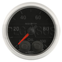 Auto Meter Elite 0-100 PSI Oil Pressure Gauge, 2-1/16"