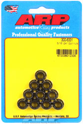 ARP 5/16-24 12 Point Nuts, Black Oxide, 10-Pk