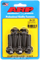 ARP M12 x 1.50 x 35 Hex Head Black Oxide Bolt, 5-Pack