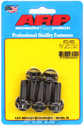 ARP M10 x 1.50 x 25 12 Point Head Black Oxide Bolt, 5-Pack