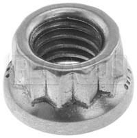ARP 12-Point Nut, 6mm x 1.00, Stainless, sold individually