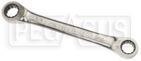 Beta Tools 195AS Ratcheting 12-Pt Box End Wrench, 9/16 x 5/8