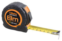 Beta Tools 1691BM/8 Self-Locking Metric Tape Measure, 8m