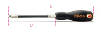 Beta Tools 900/32 1/4" Drive Spinner Handle, Flexible Shaft