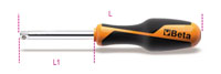 Beta Tools 900BG/30 Spinner Handle, 1/4" Drive