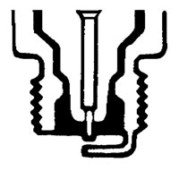 Champion C55 Sparkplug, Fine Wire Tip, Cold