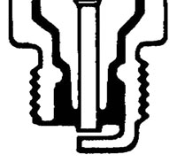 Champion N3C Sparkplug, N-Series Regular Tip, Medium-Hot