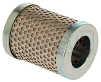 Canton 8 Micron Fuel Filter Element, Short (2 5/8")
