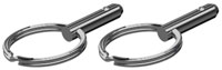 Chillout Systems Quick-Release Ball Lock Pins, 2-pcs
