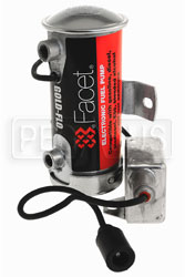 Facet Cylindrical 24v Fuel Pump, 1/8 NPT, 6-8 psi, EMI