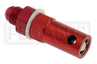 Fuel Cell Vent Check Valve, 6AN Bulkhead Fitting