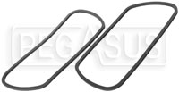 Silicone Stock Valve Cover Gaskets, Aircooled VW, Pair