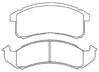 PFC Racing Brake Pads, 94-97 Firebird/Camaro (D623)