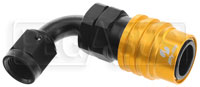Quick-Disconnect Socket to 6AN Female, 90 Degree 3000 Series