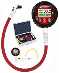 Longacre Temperature-Compensated Digital Tire Pressure Gauge