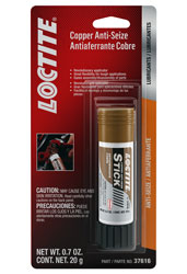 Loctite Copper Grade Anti-Seize Lubricant, 20g Stick