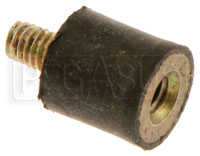 Rubber Shock Mount, M4x0.7 Metric Male-Female Threads
