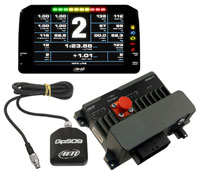 AiM PDM08 with Icons 6" Display, 2.0M GPS