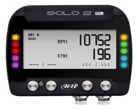 AiM Solo2DL On-Board Lap Timer, CAN / RS232 ECU Wiring