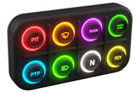 AiM K8 Compact 8 Button Keypad for PDM Units