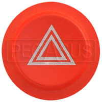 AiM PDM Keypad Button Hazard, Red