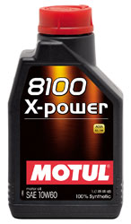 Motul 8100 X-POWER Synthetic Engine Oil