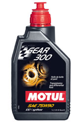 Motul GEAR 300 Synthetic Racing Gear Oil, 75W-90
