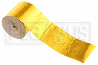 OBP Gold Colored Reflective Heat Shield Tape, 50mm W x 10m L