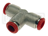 OMP 3-Way Connector for 8mm OD Aluminum Tubing